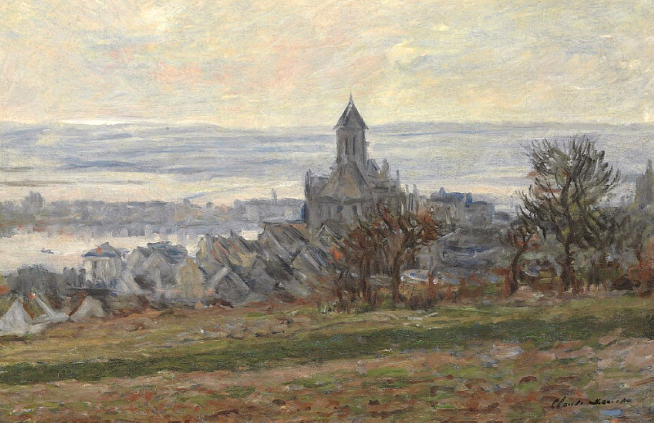 The Church of Vetheuil 1881